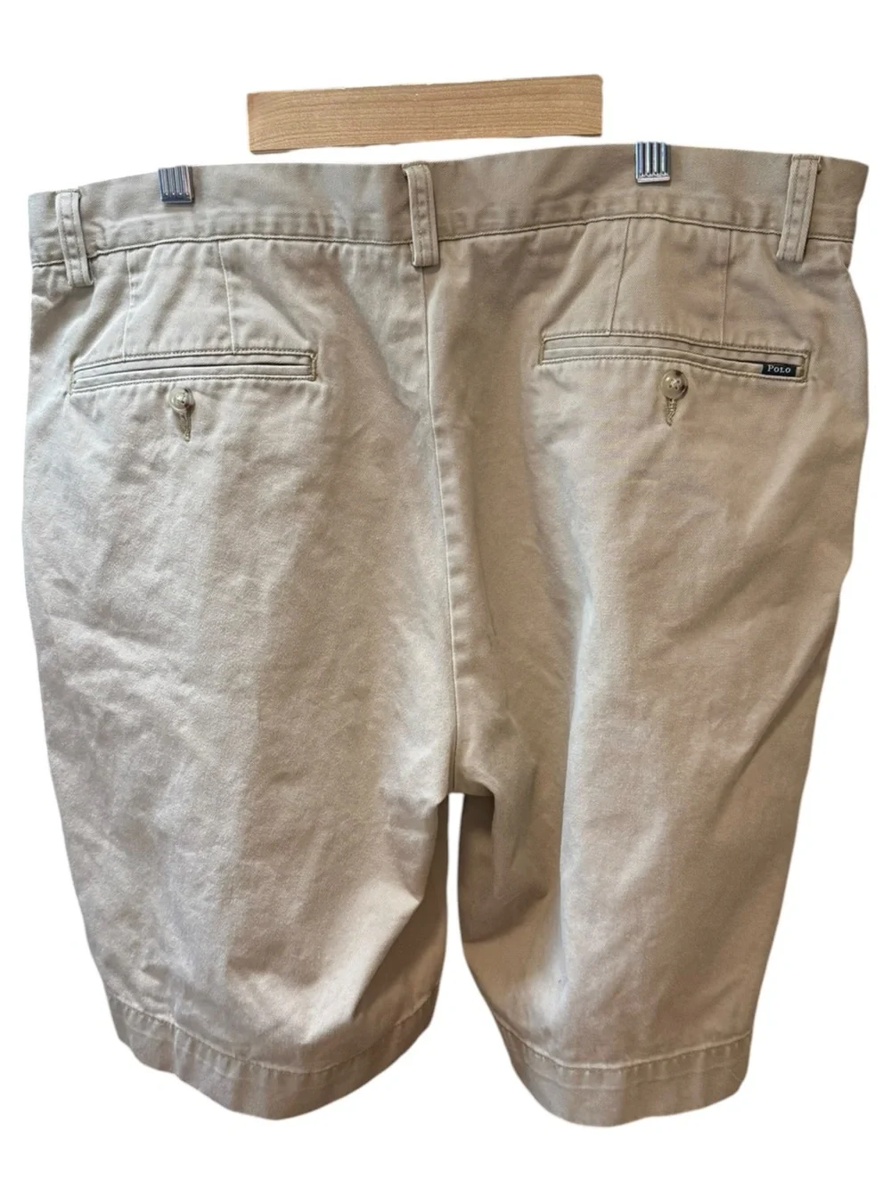 Polo Ralph Lauren Classic Fit 9-Inch Chino Shorts Khaki Size 35